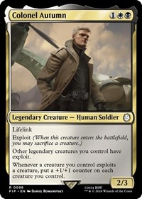 Colonel Autumn, Universes Beyond: Fallout