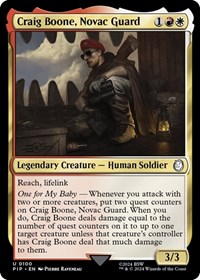 Craig Boone, Novac Guard, Universes Beyond: Fallout