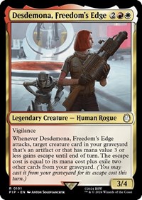 Desdemona, Freedom's Edge, Universes Beyond: Fallout