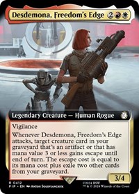 Desdemona, Freedom's Edge (Extended Art), Universes Beyond: Fallout
