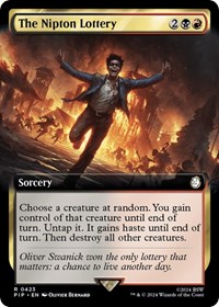 The Nipton Lottery (Extended Art), Universes Beyond: Fallout