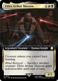 Elder Arthur Maxson (Extended Art), Universes Beyond: Fallout