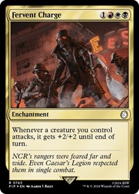 Fervent Charge (Surge Foil), Universes Beyond: Fallout