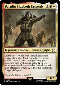 Paladin Elizabeth Taggerdy (Surge Foil), Universes Beyond: Fallout