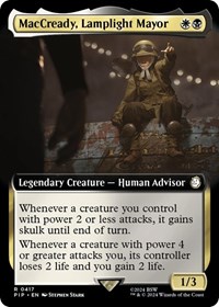 MacCready, Lamplight Mayor (Extended Art), Universes Beyond: Fallout