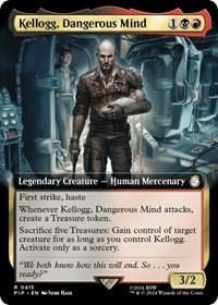 Kellogg, Dangerous Mind (Extended Art), Universes Beyond: Fallout