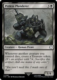 Pitiless Plunderer, Universes Beyond: Fallout
