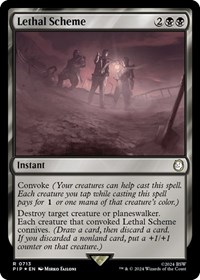 Lethal Scheme (Surge Foil), Universes Beyond: Fallout