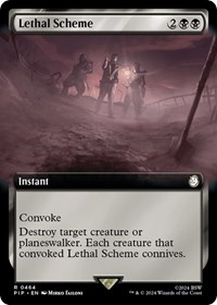 Lethal Scheme (Extended Art), Universes Beyond: Fallout