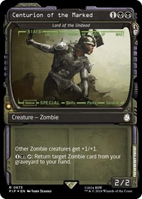 Centurion of the Marked - Lord of the Undead (Showcase) (Surge Foil), Universes Beyond: Fallout