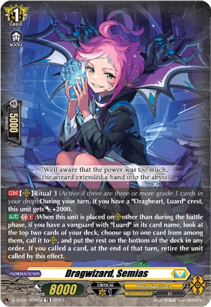 Dragwizard, Semias, Standard, front