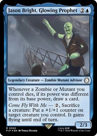 Jason Bright, Glowing Prophet (Surge Foil), Universes Beyond: Fallout