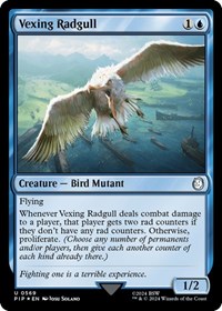 Vexing Radgull (Surge Foil), Universes Beyond: Fallout
