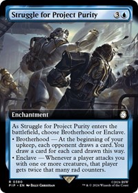 Struggle for Project Purity (Extended Art), Universes Beyond: Fallout