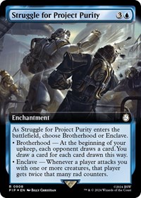 Struggle for Project Purity (Extended Art) (Surge Foil), Universes Beyond: Fallout