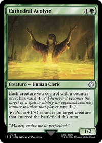 Cathedral Acolyte, Universes Beyond: Fallout