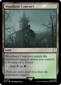 Woodland Cemetery, Universes Beyond: Fallout