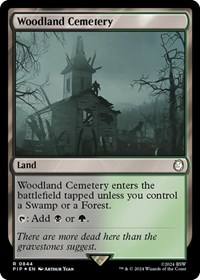 Woodland Cemetery (Surge Foil), Universes Beyond: Fallout