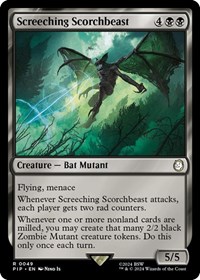Screeching Scorchbeast, Universes Beyond: Fallout