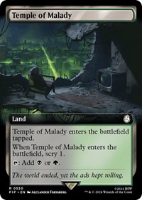Temple of Malady (Extended Art), Universes Beyond: Fallout