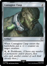 Contagion Clasp, Universes Beyond: Fallout