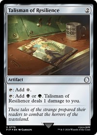 Talisman of Resilience (Surge Foil), Universes Beyond: Fallout