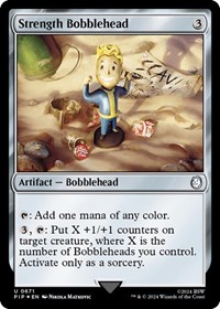 Strength Bobblehead (Surge Foil), Universes Beyond: Fallout