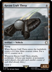 Recon Craft Theta, Universes Beyond: Fallout