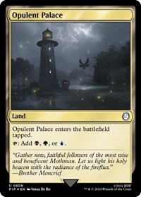 Opulent Palace (Surge Foil), Universes Beyond: Fallout