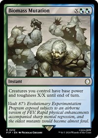 Biomass Mutation, Universes Beyond: Fallout