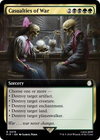 Casualties of War (Extended Art), Universes Beyond: Fallout