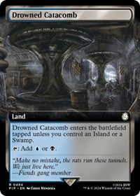 Drowned Catacomb (Extended Art), Universes Beyond: Fallout