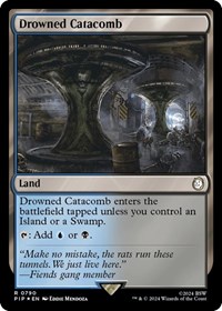 Drowned Catacomb (Surge Foil), Universes Beyond: Fallout