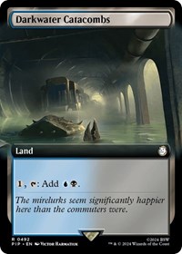 Darkwater Catacombs (Extended Art), Universes Beyond: Fallout