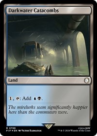 Darkwater Catacombs (Surge Foil), Universes Beyond: Fallout