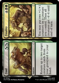 Find // Finality (Surge Foil), Universes Beyond: Fallout