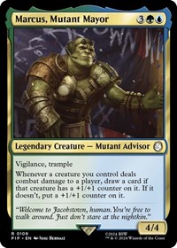 Marcus, Mutant Mayor, Universes Beyond: Fallout