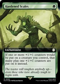 Hardened Scales (Extended Art) (Surge Foil), Universes Beyond: Fallout