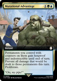 Mutational Advantage (Extended Art) (Surge Foil), Universes Beyond: Fallout