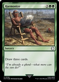 Harmonize (Surge Foil), Universes Beyond: Fallout