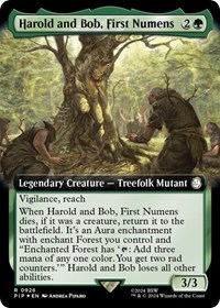 Harold and Bob, First Numens (Extended Art) (Surge Foil), Universes Beyond: Fallout