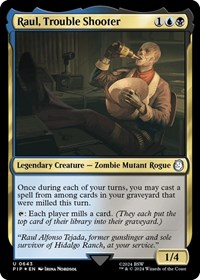 Raul, Trouble Shooter (Surge Foil), Universes Beyond: Fallout