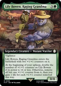 Lily Bowen, Raging Grandma (Extended Art), Universes Beyond: Fallout