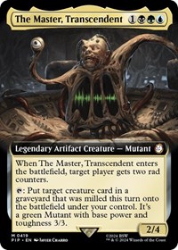 The Master, Transcendent (Extended Art), Universes Beyond: Fallout