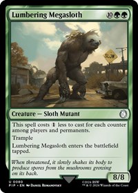 Lumbering Megasloth, Universes Beyond: Fallout