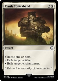 Crush Contraband, Universes Beyond: Fallout