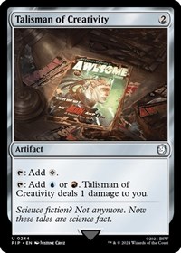 Talisman of Creativity, Universes Beyond: Fallout