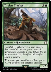 Tireless Tracker (Surge Foil), Universes Beyond: Fallout