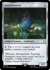 Steel Overseer, Universes Beyond: Fallout