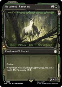 Watchful Radstag (Showcase), Universes Beyond: Fallout